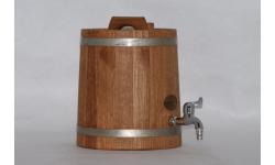 Жбан дубовый вертикальный 3л - 80л